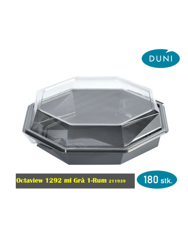 Octaview 1292 ml Gry 1-Rum 23x23x8cm 180 stk. - 