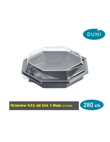 Octaview 632 ml Gry 1-Rum 19x19x6cm 280 stk. - 