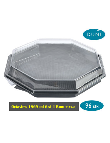 Octaview 1869 ml Gry 1-Rum 30x30x6cm 96 stk. - 