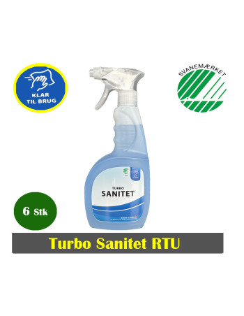 Turbo Sanitary cleanerspray  Coli 6 x 750ml./pcs. - 