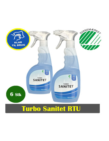 Sanitet Turbo RTU 750 ml. Sprayflaske. 2
