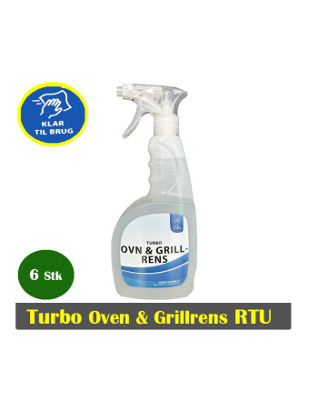 Turbo Grill & Oven Cleaner spray  Coli 6 x 750ml./pcs. - 