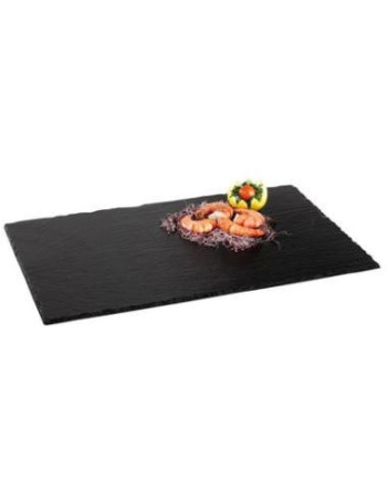 Serveringsplade skifer 24x15x0.5-0.8cm 2