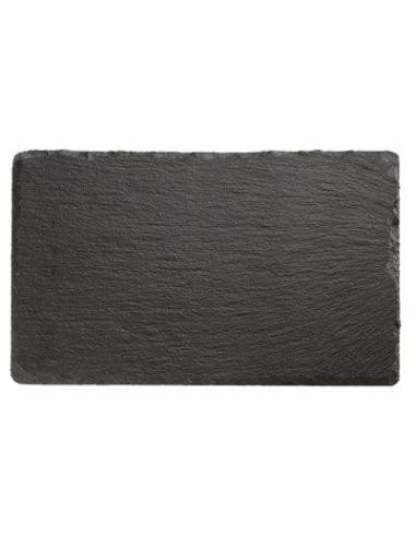 Serving plate slate 24x15x0.5-0.8cm - 