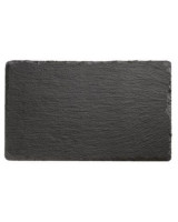 Serveringsplade skifer 24x15x0.5-0.8cm