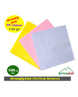 Universal cloth 140 gr. Multicolor 38x38cm 100pc/box - 