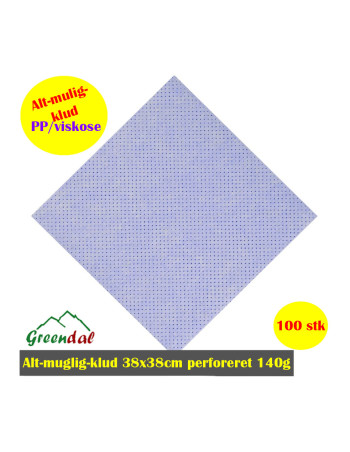Universalklud 140 gr Blå 38x38cm 100 stk 2