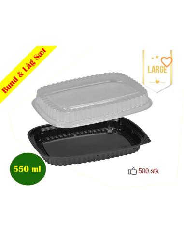 Sushi Bakke Large (V.Pack) DK Oval Bund/låg