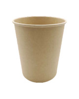 Soup/Deli Bowl Nature Cardboard Brown 950ml 20x25pc/box - 