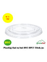 Glass Smoothie Pulsar (LID) Flat w/cross 16x50pc/box - 