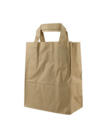 Bærepose Papir 3L Brun 400stk/kar - 