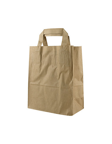 Carrier Bag Paper 3L Brown 400pc/box - 