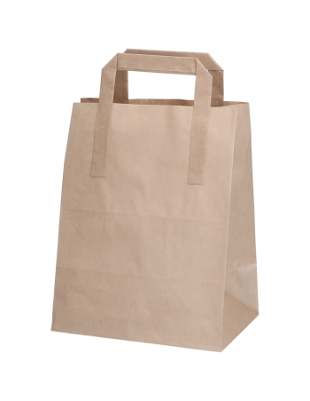Carrier Bag Paper 5,9L Brown 500pc/box - 