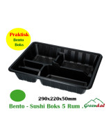 Bento Bakke 5-rums 200stk/kar 