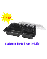 Sushi / Bento Tray 5-room 200pc/box - 