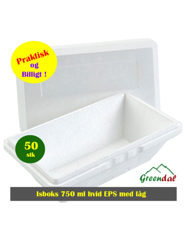 Ice box 750 ml with lid flamingo. - 