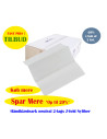 Paper towel (4116) 2-layer Z-fold 24x20.3cm 8cm white 100% nyfiber - 