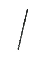Sugerør Papir Sort lige Ø8x20,5cm 250stk/pak - 