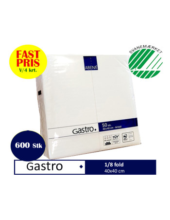 Middagsservietter Airlaid Gastro 40x40
