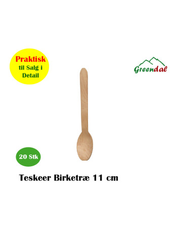 Teskeer Birketræ Consumer 11cm Natur 2