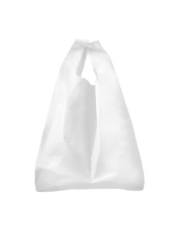 Carrier bag Non-woven 17L Rcyk. white 500pc/box -  2