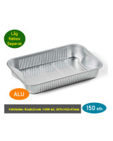 Aluminium tray Ready2Cook 1400ml. pck.150pcs - 