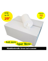 Wiping paper Green eco 1-layer 100m (5039) 12roll/box - 