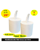 Wiping paper Green eco 1-layer 250m (5042) 6roll/box - 