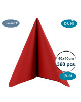 Bio Dunisoft® serviet 40x40 cm  Rød