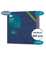 Bio Dunisoft® serviet 40 x 40 cm dark Blue - 