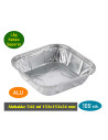 Alubakke 542 ml 153x153x34 mm 100 stk.