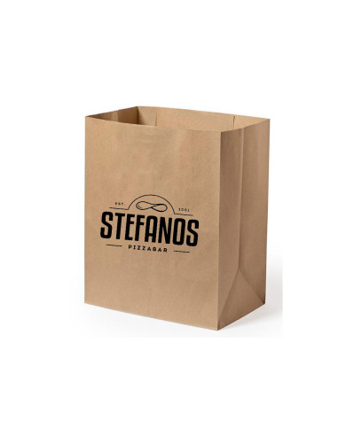 Stefanos Klodsbundspose med logo tryk  17ltr. 