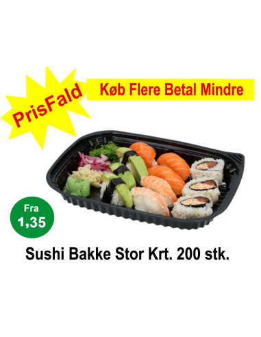 Sushi Bakke Large (Green) Oval 200-200