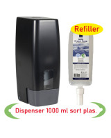 Dispenser Soap and Disinfection Plastic Black for  - 