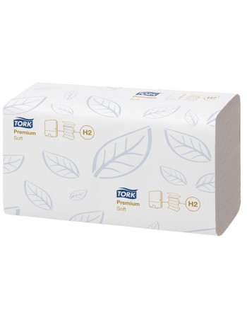 Paper towel Prem. Tork Xpress H2 2-layer M-fold 2310pc/box - 