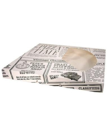 Pizzaslice neutral carton w/ buck edges - 