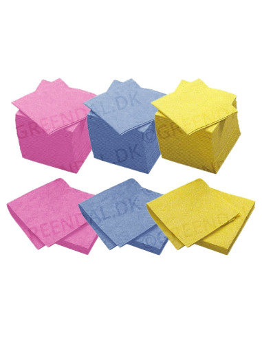 Alt M. Klude 145gr 38x38cm 20stk/ps Blå - Alt M. Klude 145gr 38x38cm 20stk/ps Blå -