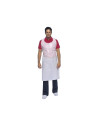 Aprons poly heavy white 800x1300mm 100pc/pack - 