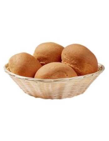 Bread basket envelope round Ø20cm plastic wicker - 