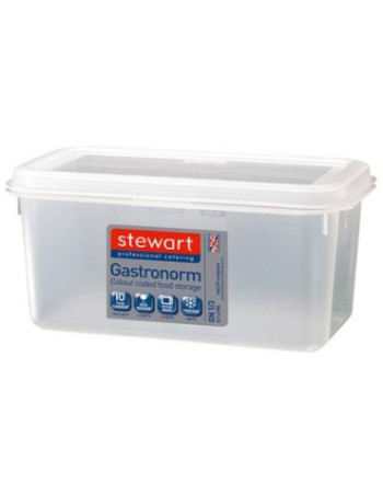 Container plastic for food 1/1 GN. Including Lid - 