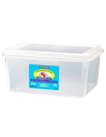 Container plastic for food 1/2 GN. Including Lid - 