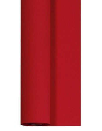 Bordpapir stof præg rød 1,20x50m 6rul/kar - 