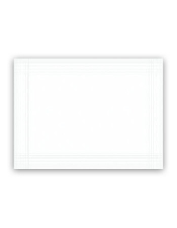 Placemats Dunicel Duni white 30x40cm 100pc/pack - 