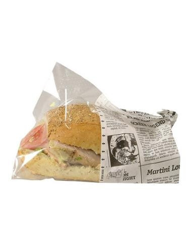 Sandwich bag newspaper (OldNews) Snack behind Large - 