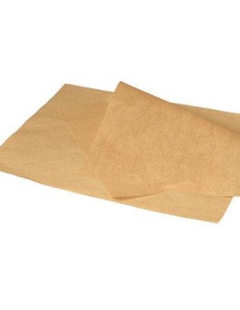 Burger paper Greaseproof Brown 30x40cm 500pc/pack - 