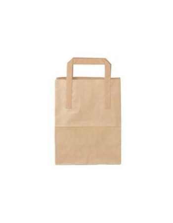 Bærepose Papir 6L Brun 500stk/kar - 