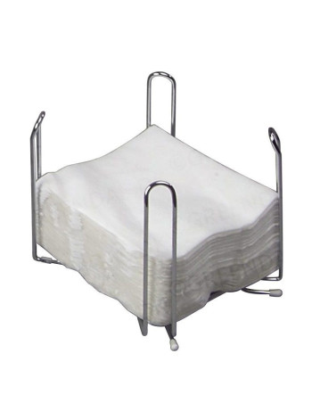 Napkin holder silver t/Coffee/Lunch napkins - 