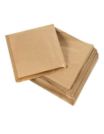 Burgerlomme Brun Mellem 15x16cm 1000stk/kar - 