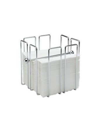Napkin holder 19x19cm including barbell - 