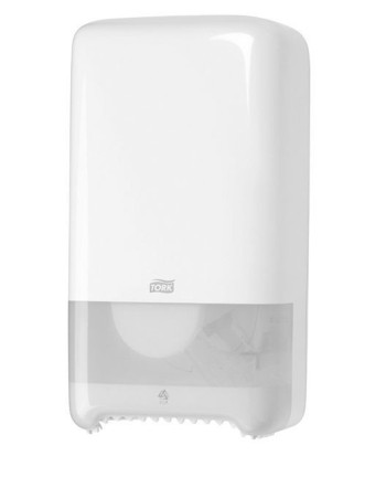 Dispenser Tork MidSize Twin T6 black t/toilet paper -  2